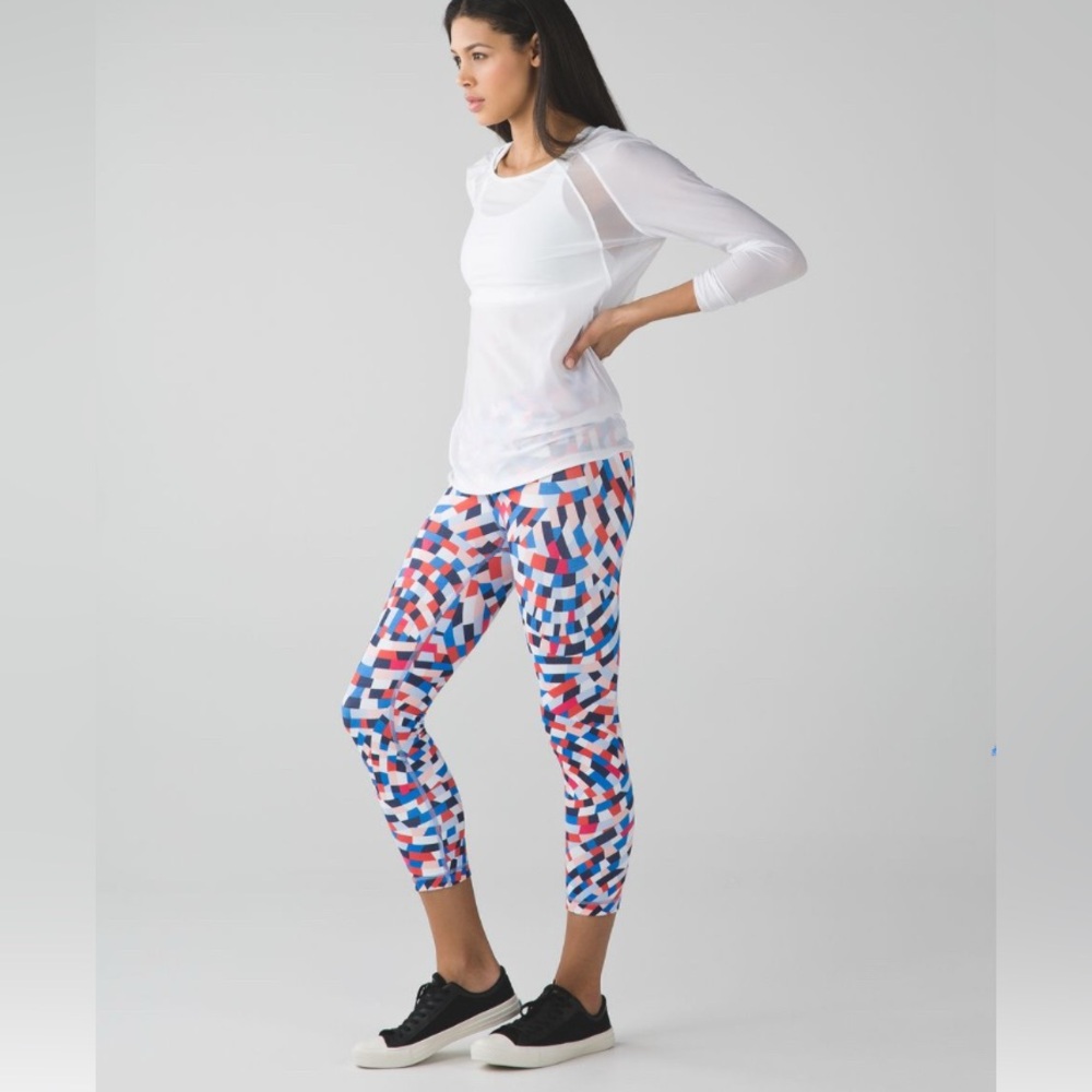 Lululemon Wunder Under Crop III Capoeira Multi